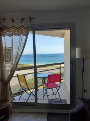 Appartement d'une chambre a Quiberon a 50 m de la plage avec vue sur la mer balcon amenage et wifi
